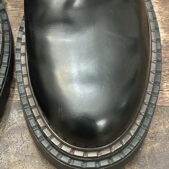 Prada Black Designer Chelsea Boots Nero Black Womens US size 9 PRADA 8 $1490 - Picture 14 of 16